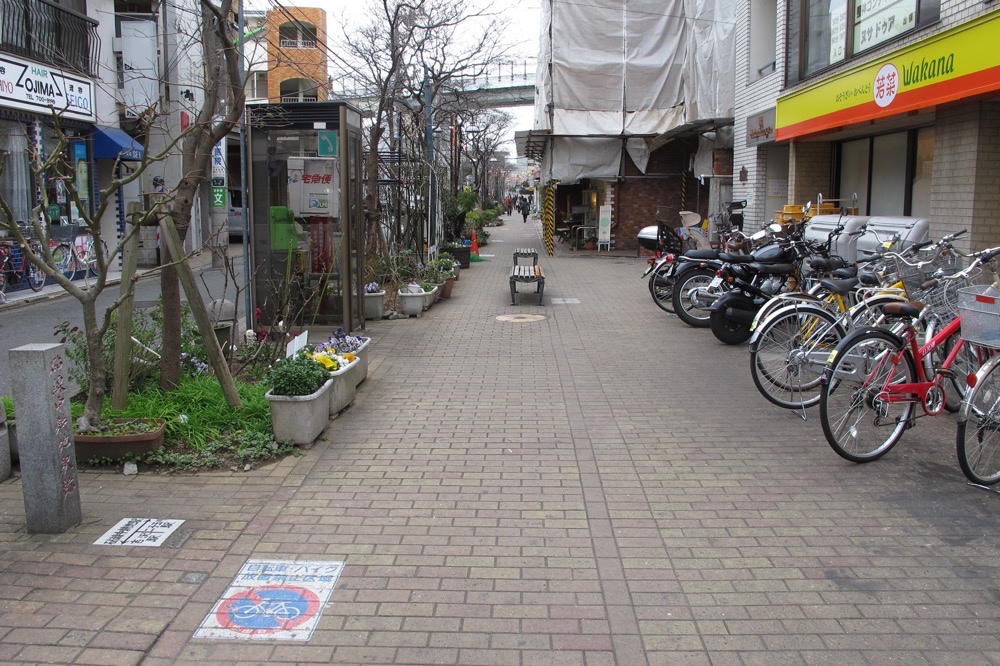 砧線中耕地駅跡／2013年3月3日 中耕地駅跡
