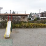 玉06系統が発着する砧本村停留所／2003年3月28日 砧本村停留所