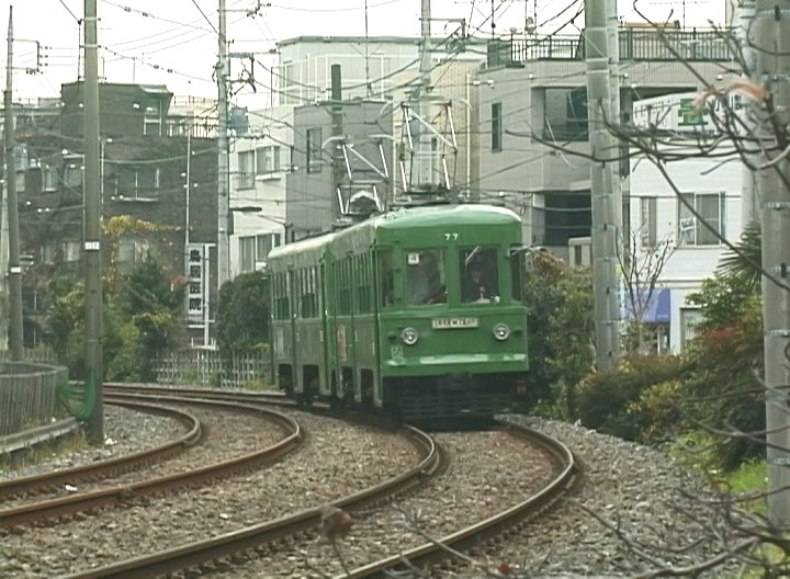 松原駅に向かう78-77編成／1998年12月12日 山下〜松原間