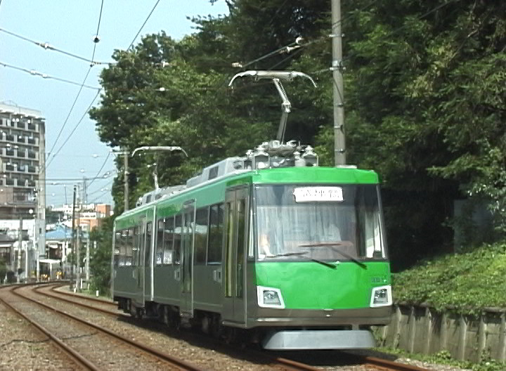 無装飾で試運転中の301編成／1999年7月4日 若林〜松陰神社前間