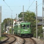 試運転中の82-81編成玉電塗装／2000年12月26日 若林〜松陰神社前間