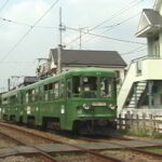 世田谷駅を後にする78-77編成／2000年3月10日 世田谷〜松陰神社前間