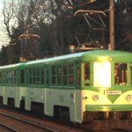 上町駅を発車する72-71編成／2000年3月12日 上町〜世田谷間