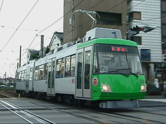 新製試運転中の304編成／2000年7月4日 西太子堂〜若林間