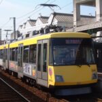 りそな銀行が2003年に退店し、空きビルとなっていた頃の旧協和銀行三軒茶屋支店ビル／2004年3月29日 三軒茶屋交差点