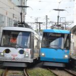 上町駅に停車中の72-71編成／2000年3月12日 上町駅