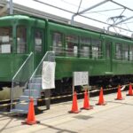 宮坂区民センターで保存中の601号／2007年8月12日 宮の坂駅（宮坂区民センター）