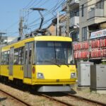 身延山別院前停留場跡を通過する田園都市線8500系／2018年6月8日 二子玉川〜用賀間