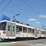 身延山別院前停留場跡を通過する田園都市線8500系／2018年6月8日 二子玉川〜用賀間