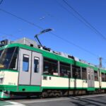 身延山別院前停留場跡を通過する田園都市線8500系／2020年5月11日 用賀〜二子玉川間