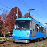 身延山別院前停留場跡を通過する田園都市線8500系／2020年5月11日 用賀〜二子玉川間