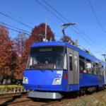 身延山別院前停留場跡を通過する田園都市線8500系／2020年5月11日 用賀〜二子玉川間