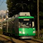 大橋ジャンクション脇に再現された玉電モニュメント／2022年5月8日 O-Path目黒大橋