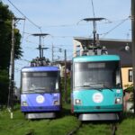 松陰神社前駅に進入する上町行きの82-81編成／2001年1月5日 若林〜松陰神社前間