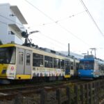 世田谷駅を発車した310編成／2007年8月12日 世田谷〜松陰神社前間