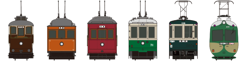 玉電の歴代車両