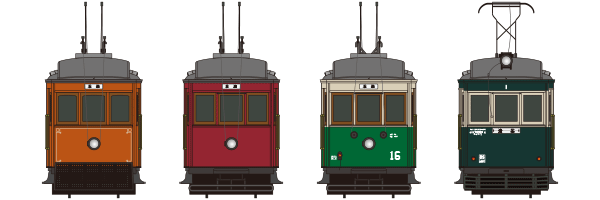 玉電の歴代車両