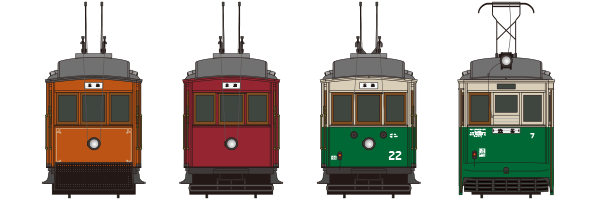 玉電の歴代車両