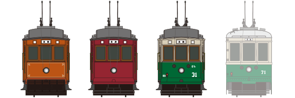 玉電の歴代車両