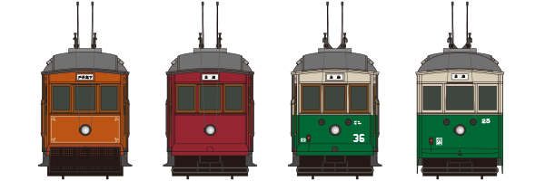 玉電の歴代車両