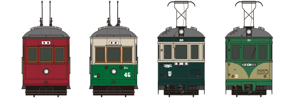 玉電の歴代車両