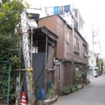 閉館直後の富士観会館／2003年3月28日 二子玉川