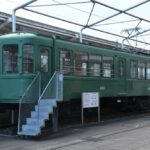 山下駅に停車中の86-83編成／1999年5月30日 山下駅