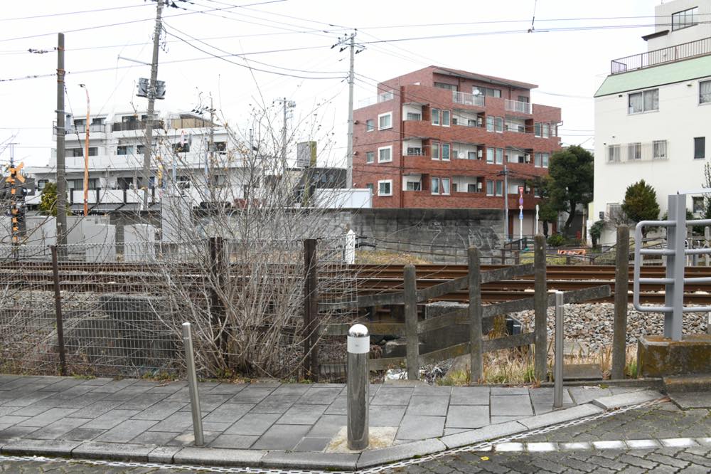 宮前開渠（北沢川支流）海側／2025年2月3日 山下〜松原間