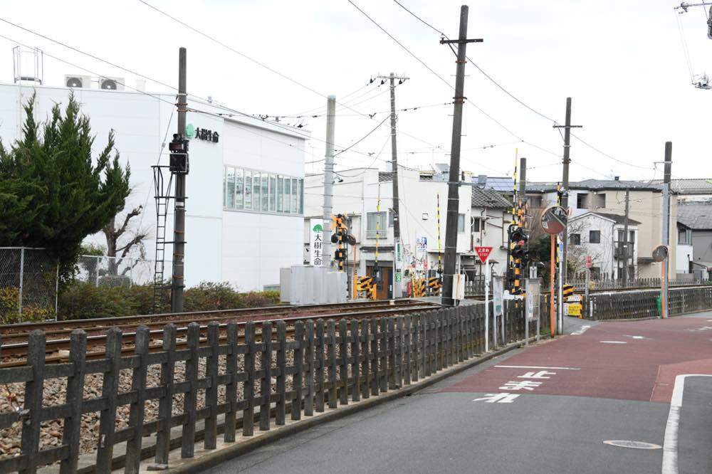 前田停留場予定地／2025年2月3日 山下〜松原間