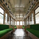 三軒茶屋駅に到着する84-85編成／1999年4月14日 西太子堂〜三軒茶屋間