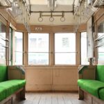山下駅に向かって坂を下りる86-83編成／1999年3月14日 松原〜山下間