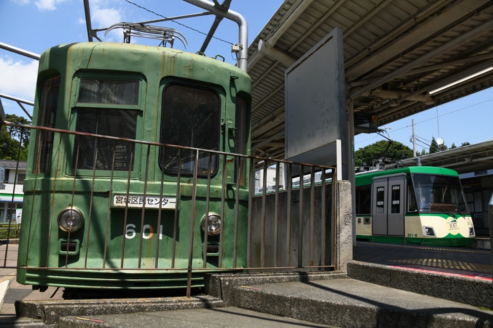世田谷線開通100年・601号生誕100年／2025年5月13日 宮の坂駅（宮坂区民センター）