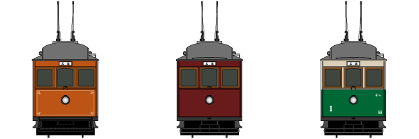 玉電の歴代車両
