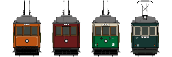 玉電の歴代車両