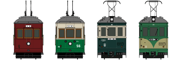 玉電の歴代車両