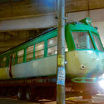 宮崎台の電車とバスの博物館に保存展示されたデハ204号／2005年11月17日 電車とバスの博物館