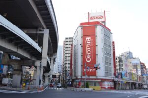 東急百貨店西館全景／2020年3月12日 渋谷駅