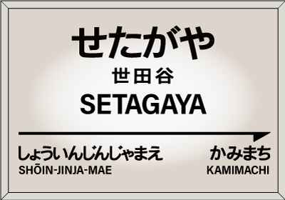sign_setagaya 世田谷線各駅紹介