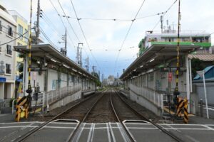 301編成による謎解きトレインラリー「世田谷線100年の秘密を解き明かせ」貸切電車／2025年7月30日 下高井戸〜松原間