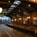 三軒茶屋駅ホーム全景（降車側ホーム三軒茶屋方）／2025年8月16日 三軒茶屋駅