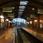 三軒茶屋駅ホーム全景（降車側ホーム三軒茶屋方）／2025年8月16日 三軒茶屋駅