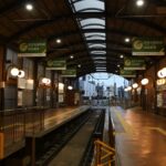 三軒茶屋駅ホーム全景（降車側ホーム三軒茶屋方）／2025年8月16日 三軒茶屋駅