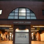 三軒茶屋駅ホーム全景（降車側ホーム三軒茶屋方）／2025年8月16日 三軒茶屋駅